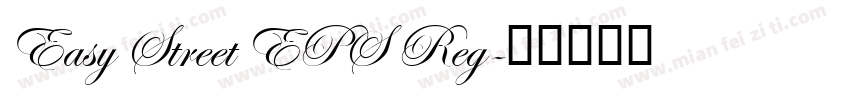 Easy Street EPS Reg字体转换